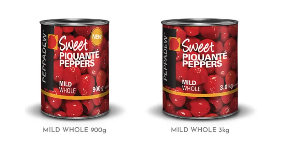 PEPPADEW® Sweet Piquanté Peppers Mild Whole 900g + 3kg