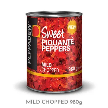PEPPADEW® Sweet Piquanté Peppers Mild Chopped 980g